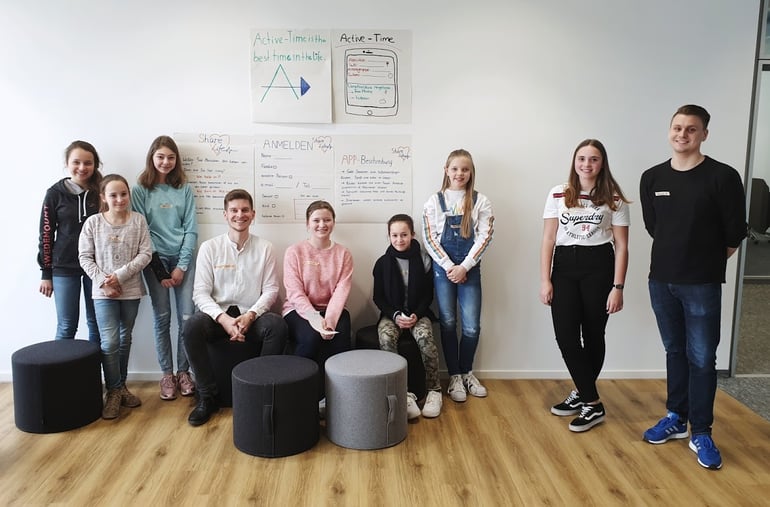 Coding for Girls - not only for nerds! Girls´ Day 2019 at LeanIX