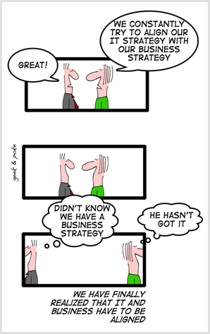 enterprise business humor geek poke aligned medium agile need